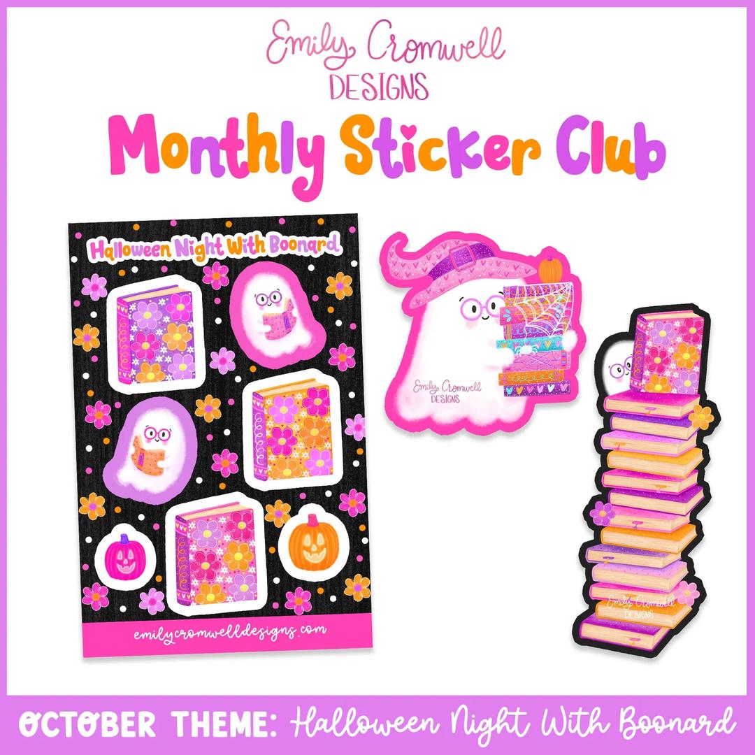 Emily Cromwell Designs Monthly Sticker Club