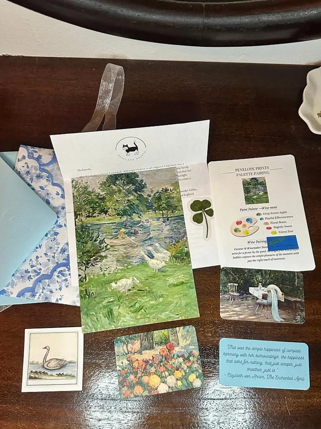 PenelopePrints Monthly Mail Club