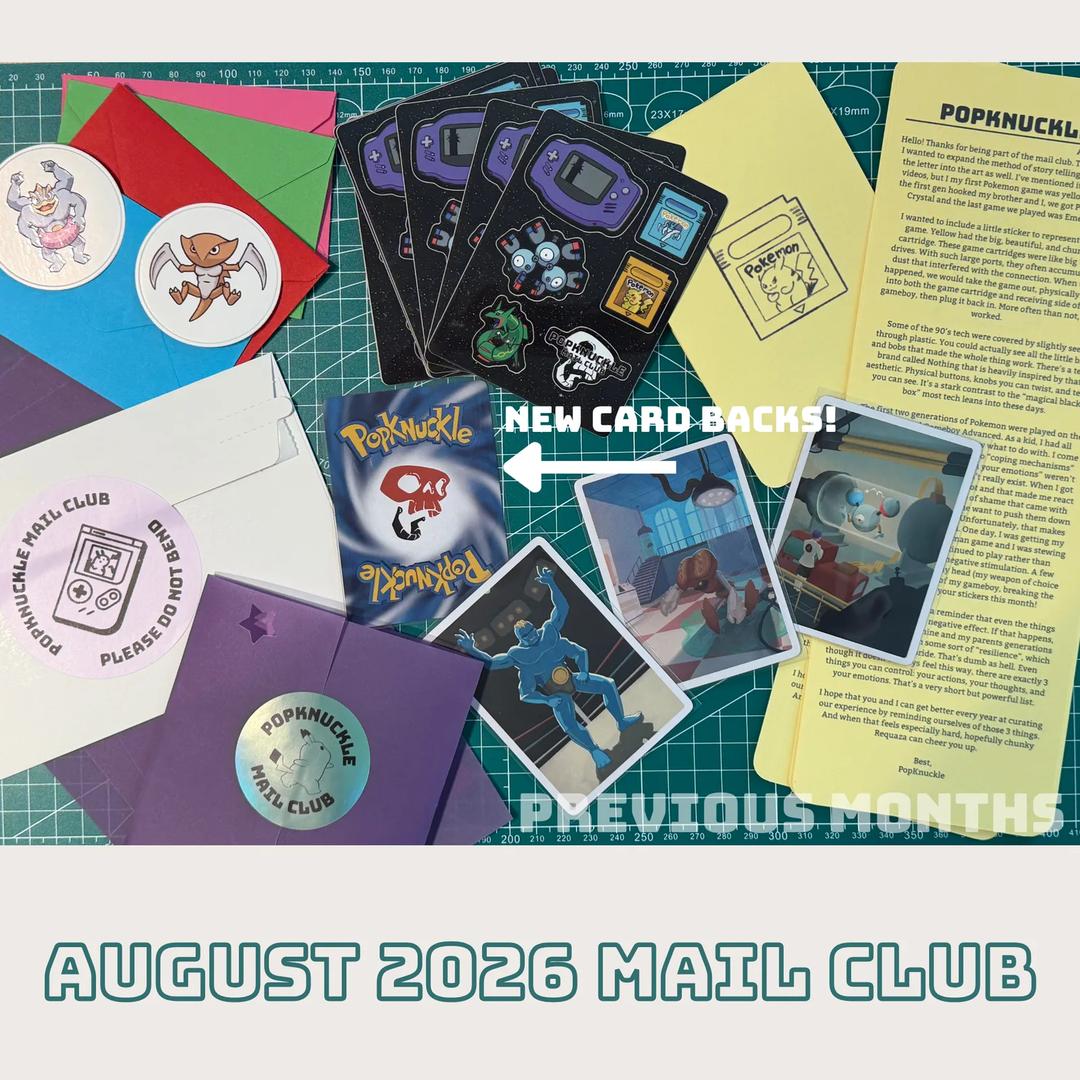 PopKnuckle Mail Club (From Memory Series)