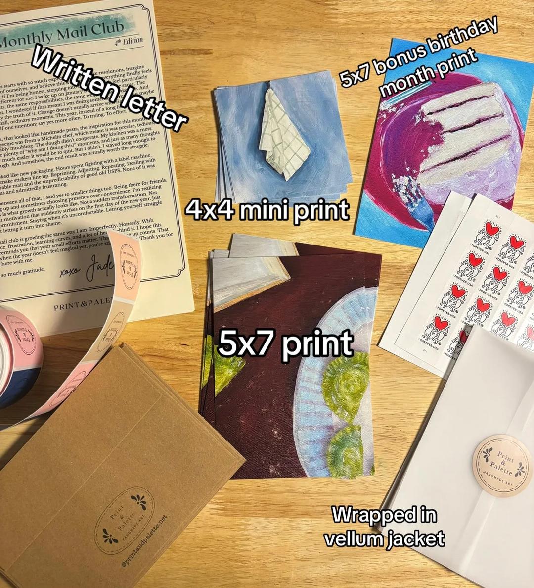 Print & Palette Mail Club