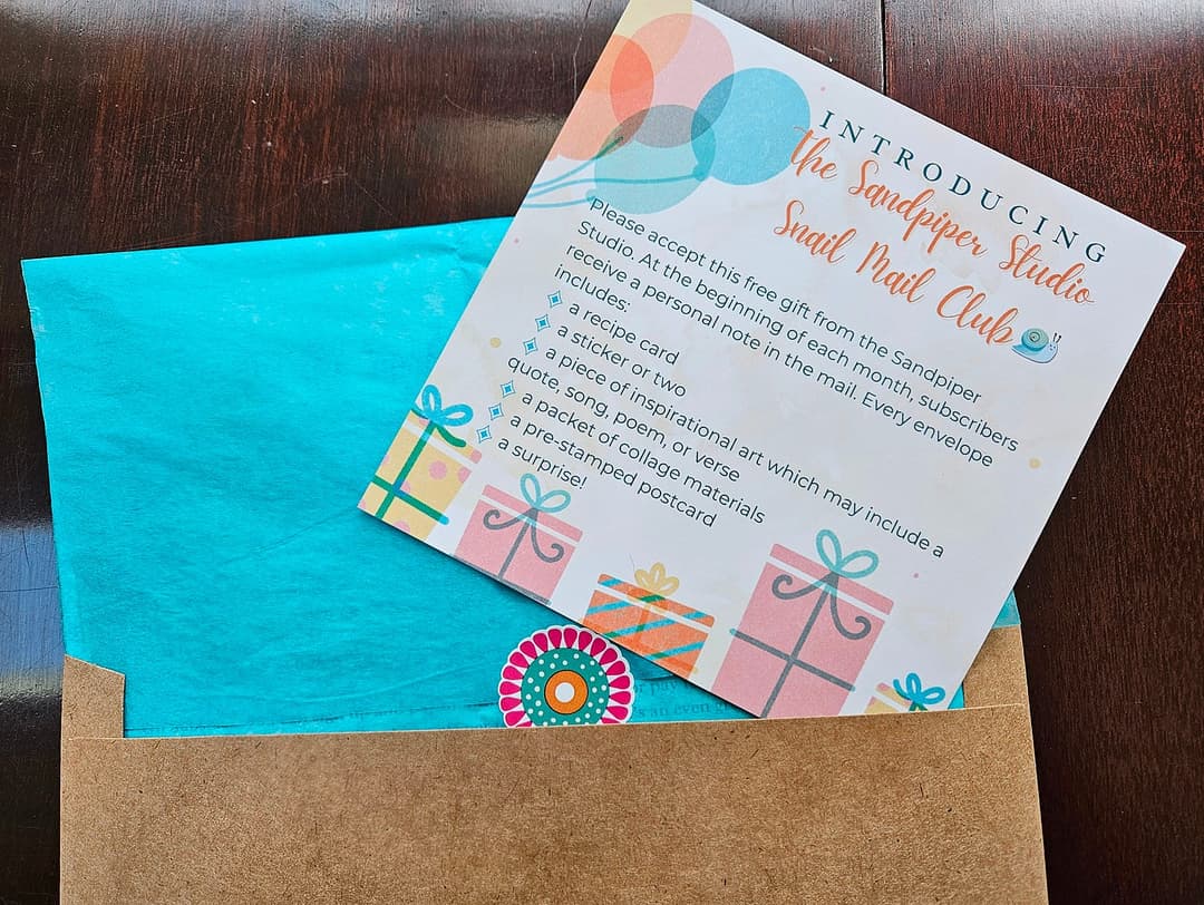 Sandpiper Studio Snail Mail Club