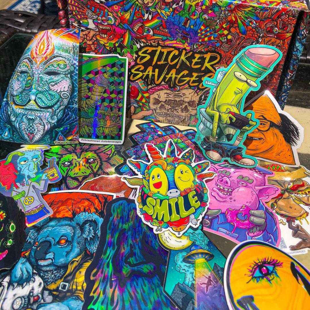 Monthly Sticker Savages Club