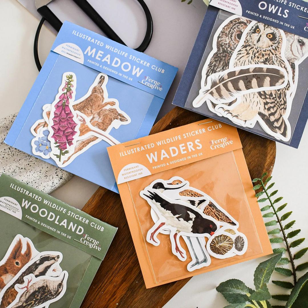Ferne Creative Wildlife Sticker Club