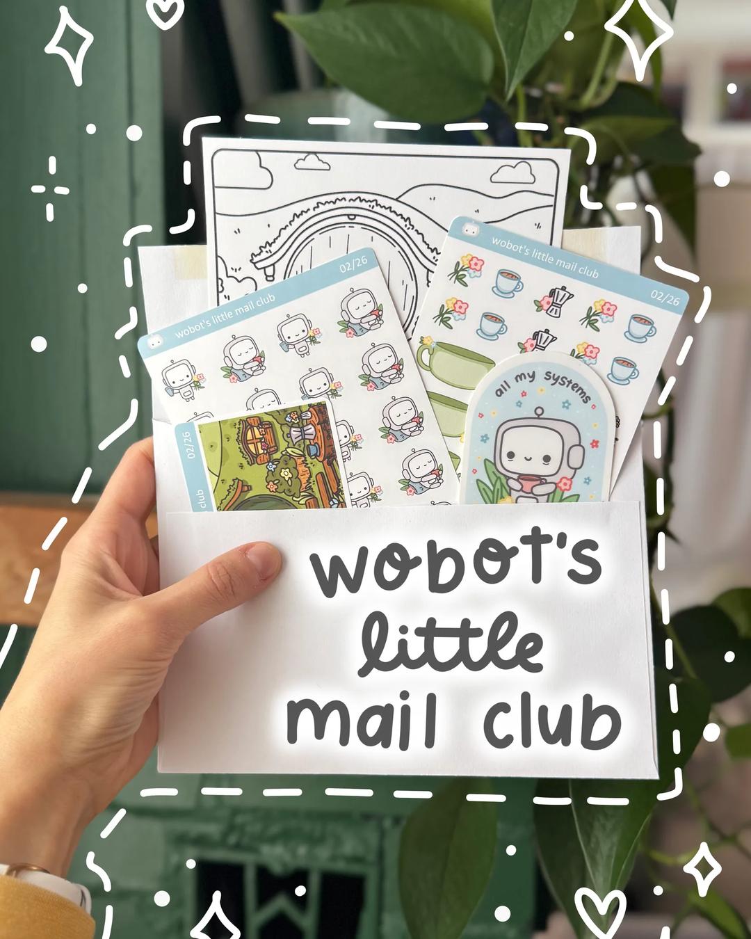 Wobot's Little Mail Club