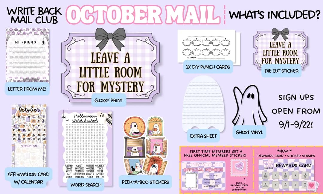Write Back Mail Club