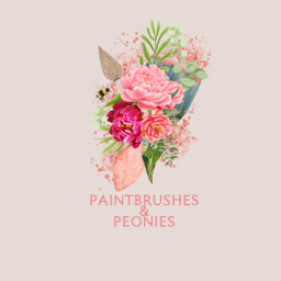 Paintbrushes & Peonies 