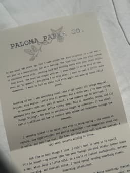 Paloma paper Co.