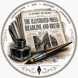 The Illustrated Press: Headline and Brush