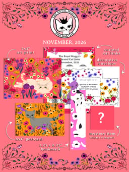 The Royal Moggy Cat-Themed Snail Mail Club