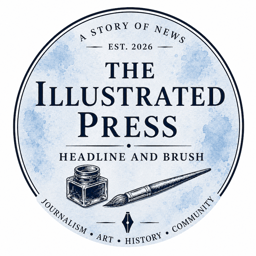 The Illustrated Press: Headline and Brush