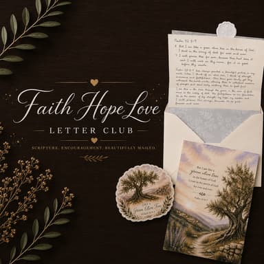 Faith Hope Love Letter Club