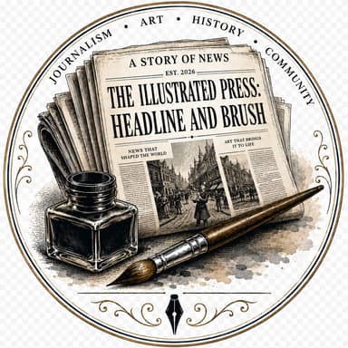 The Illustrated Press: Headline and Brush