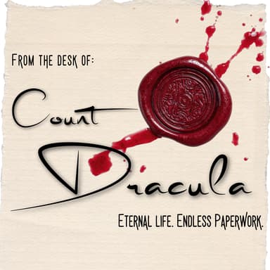 From the desk of: Count Dracula